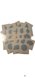 Cartes formes géométriques