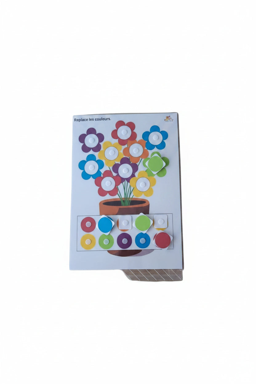 Le bouquet de couleurs